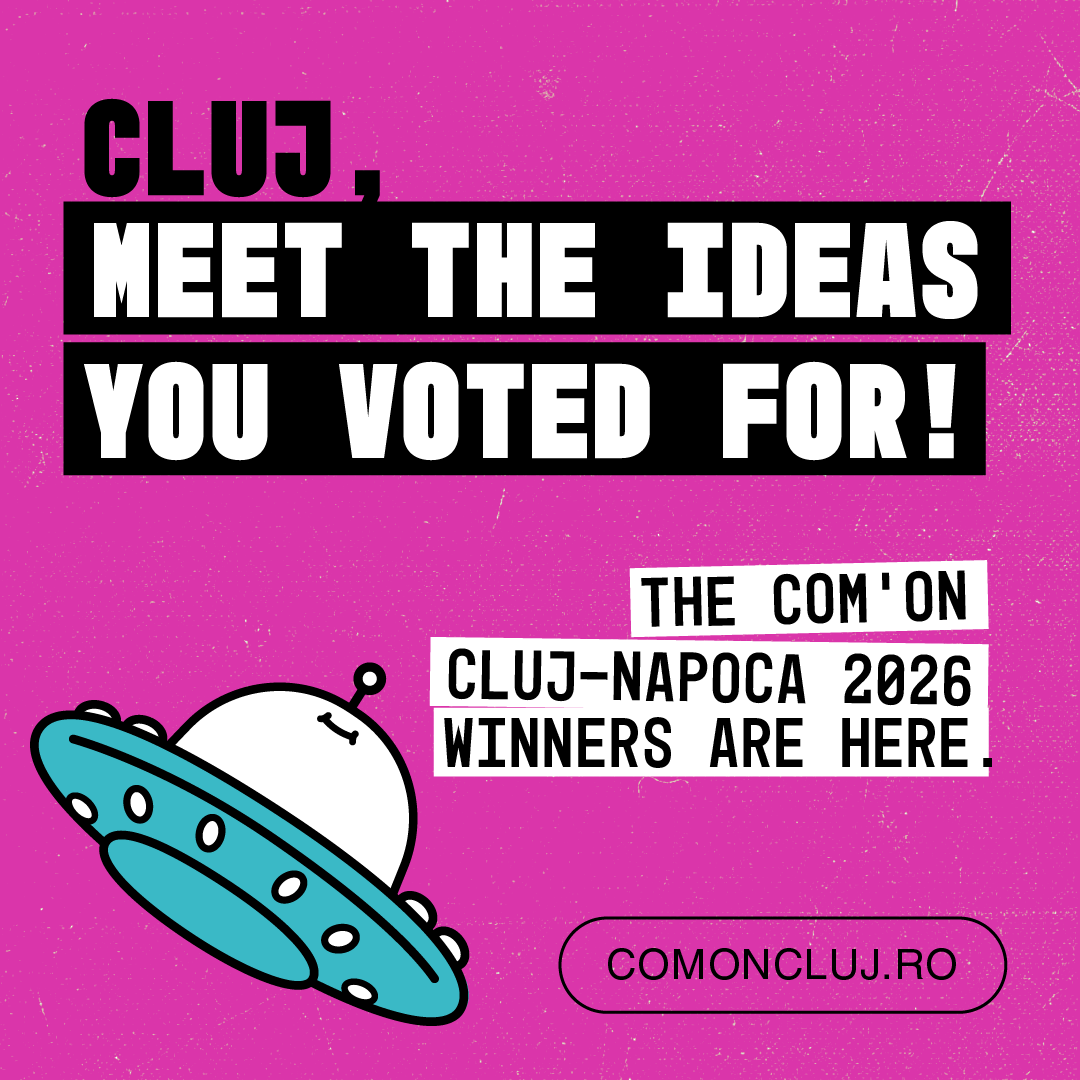 Votul clujenilor pune ideile tinerilor în mișcare  la Com’ON Cluj-Napoca 2026 